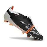 Adidas Predator 30 Elite Tongue Black White and Orange Firm Ground FG Football Boot