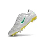 Nike Total 90 III White Yellow and Green Firm Ground FG Football Boot