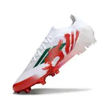 Adidas F50 Primeknit Elite White and Red Firm Ground FG Football Boot