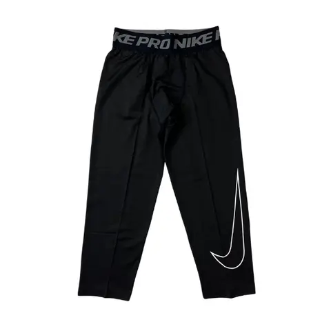 Nike Second Skin Black Base Layer Pants - Big Swoosh