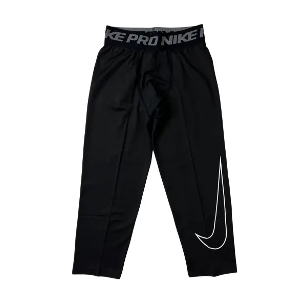 Nike Second Skin Black Base Layer Pants - Big Swoosh