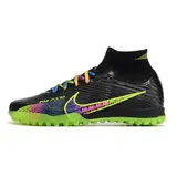 Nike Zoom Mercurial Superfly 9 Elite Black and Multi Turf TF Kids Football Boot