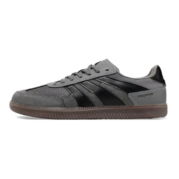 Adidas Predator 24 League Low Gray and Black Indoor IC Football Boot