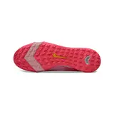 Nike Zoom Mercurial Superfly 10 Elite Kids Pink and Green Turf TF Football Boot