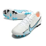 Nike Air Zoom Mercurial Vapor 15 Academy White and Blue Artificial Ground AG Football Boot