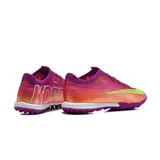 Nike Air Zoom Mercurial Vapor 17 Elite Purple and Golden Turf TF Kids Football Boot