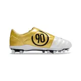 Nike Total 90 III Kids White and Gold Firm Ground FG Football Boot