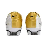 Nike Total 90 III Kids White and Gold Firm Ground FG Football Boot