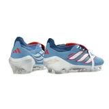 Adidas Predator 26 Elite Tongue Light Blue and White Firm Ground FG Football Boot