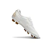 Nike Tiempo R10 Legend Elite White and Gold Firm Ground FG Football Boot