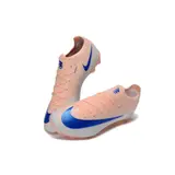 Nike Air Zoom Mercurial Vapor 17 Elite Salmon Pink and Blue Firm Ground FG Kids Football Boot