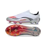 Adidas F50 Elite Laceless White Firm Ground FG Football Boot
