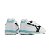 Mizuno Morelia Sala Japan IC White Black and Light Blue Indoor IC Football Boot