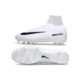 Nike Mercurial Superfly 5 Elite White and Black Firm Ground FG Football Boot