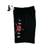 Jordan Black White and Red Shorts - Black/Red Jumpman