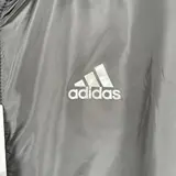 Adidas Black Windbreaker Jacket - Grey Panel