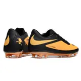 Nike Phantom Hypervenom Elite Black and Orange Firm Ground FG Football Boot