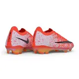 Nike Air Zoom Mercurial Vapor 17 Elite White and Red Firm Ground FG Football Boot - Red Speckle
