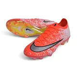 Nike Air Zoom Mercurial Vapor 17 Elite White and Red Firm Ground FG Football Boot - Red Speckle