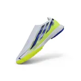 Adidas F50 Hyperfast Laceless Elite White, Blue and Green Turf TF Football Boot