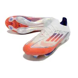 Adidas F50+ Elite Black and Yellow Firm Ground FG Football Boot - White/Orange