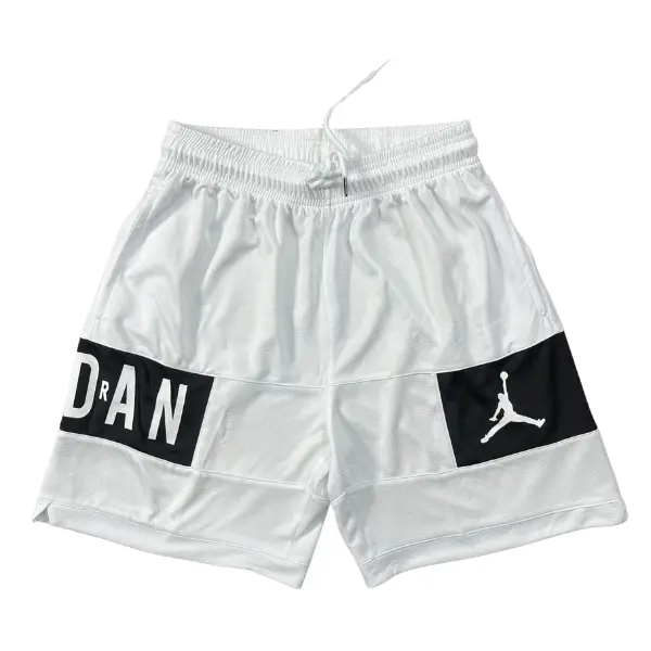 Jordan White and Black Shorts