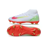 Nike Air Zoom Mercurial Superfly 10 Academy White, Orange and Pink Firm Ground FG Football Boot