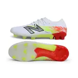 New Balance Furon Team V9 White, Green and Red Firm Ground FG Football Boot