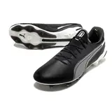 Puma King Ultimate Eclipse Pack Black and Grey Firm Ground FG Football Boot