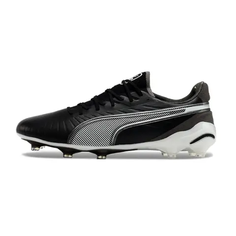 Puma King Ultimate Eclipse Pack Black and Grey Firm Ground FG Football Boot