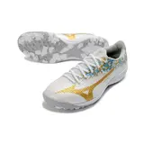 Mizuno Alpha III Elite White and Yellow Turf TF Football Boot
