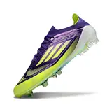 Adidas F50 Primeknit Elite Purple and Green Firm Ground FG Football Boot