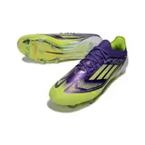 Adidas F50 Primeknit Elite Purple and Green Firm Ground FG Football Boot