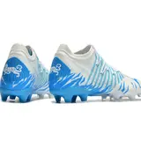 Puma Future Z 1.3 White and Blue Firm Ground FG Football Boot