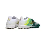 Adidas F50 Elite White and Green Turf TF Football Boot