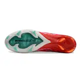 Nike Air Zoom Mercurial Superfly 10 Elite White and Red Firm Ground FG Kids Football Boot
