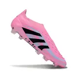 Adidas Predator 25 Elite Laceless Light Pink Firm Ground FG Football Boot