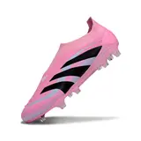 Adidas Predator 25 Elite Laceless Light Pink Firm Ground FG Football Boot