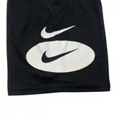 Nike Black and White Shorts - Large Swoosh Right