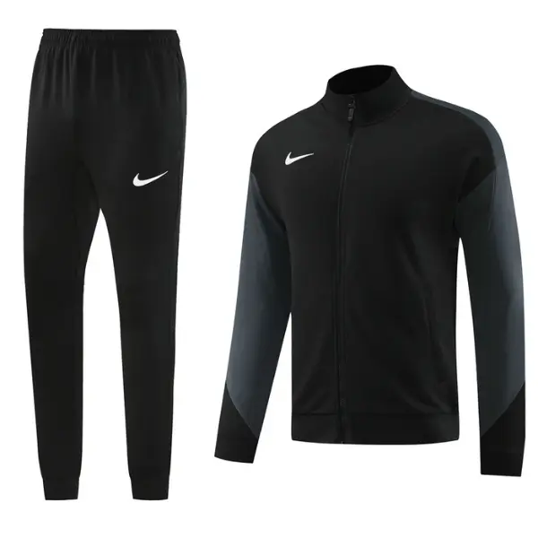 Nike Black and Grey Cold Set Jacket and Pants