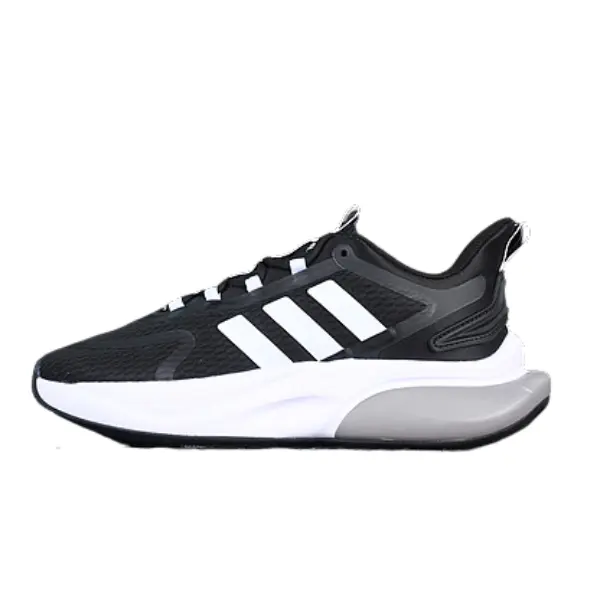 Adidas Alphabounce + Black and White Running Shoes
