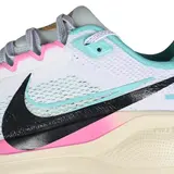 Nike Air Zoom Pegasus 41 White and Pink Running Shoes - Aqua/Pink