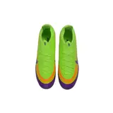 Nike Air Zoom Mercurial Vapor 17 Elite Light Green and Purple Firm Ground FG Kids Football Boot