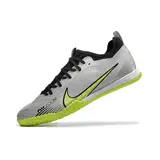 Nike Vapor 15 Pro Zoom Gray and Green Indoor IC Football Boot
