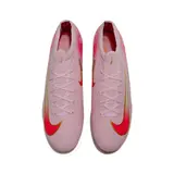 Nike Air Zoom Mercurial Vapor 16 Elite Light Pink and Light Green Firm Ground FG Kids Football Boot