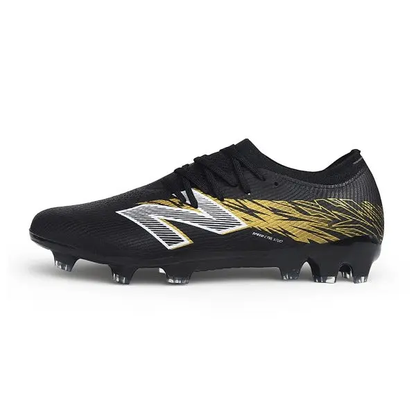 New Balance Furon Team V9 Black and Golden Firm Ground FG Football Boot