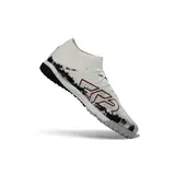 Puma Future 8 White and Black Turf TF Football Boot
