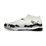 Puma Future 8 White and Black Turf TF Football Boot