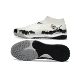 Puma Future 8 White and Black Turf TF Football Boot