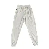 Nike Grey and White Track Pants